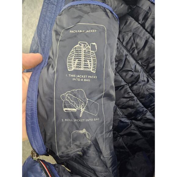 TOMMY HILFIGER PACKABLE PUFFER JACKET MENS‎ XL - Picture 9 of 12